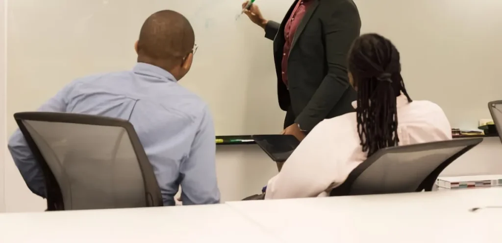 Cybersecurity awareness training session for staff in Uganda